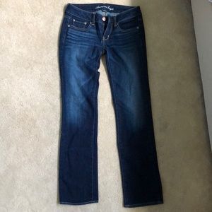 Straight cut jeans